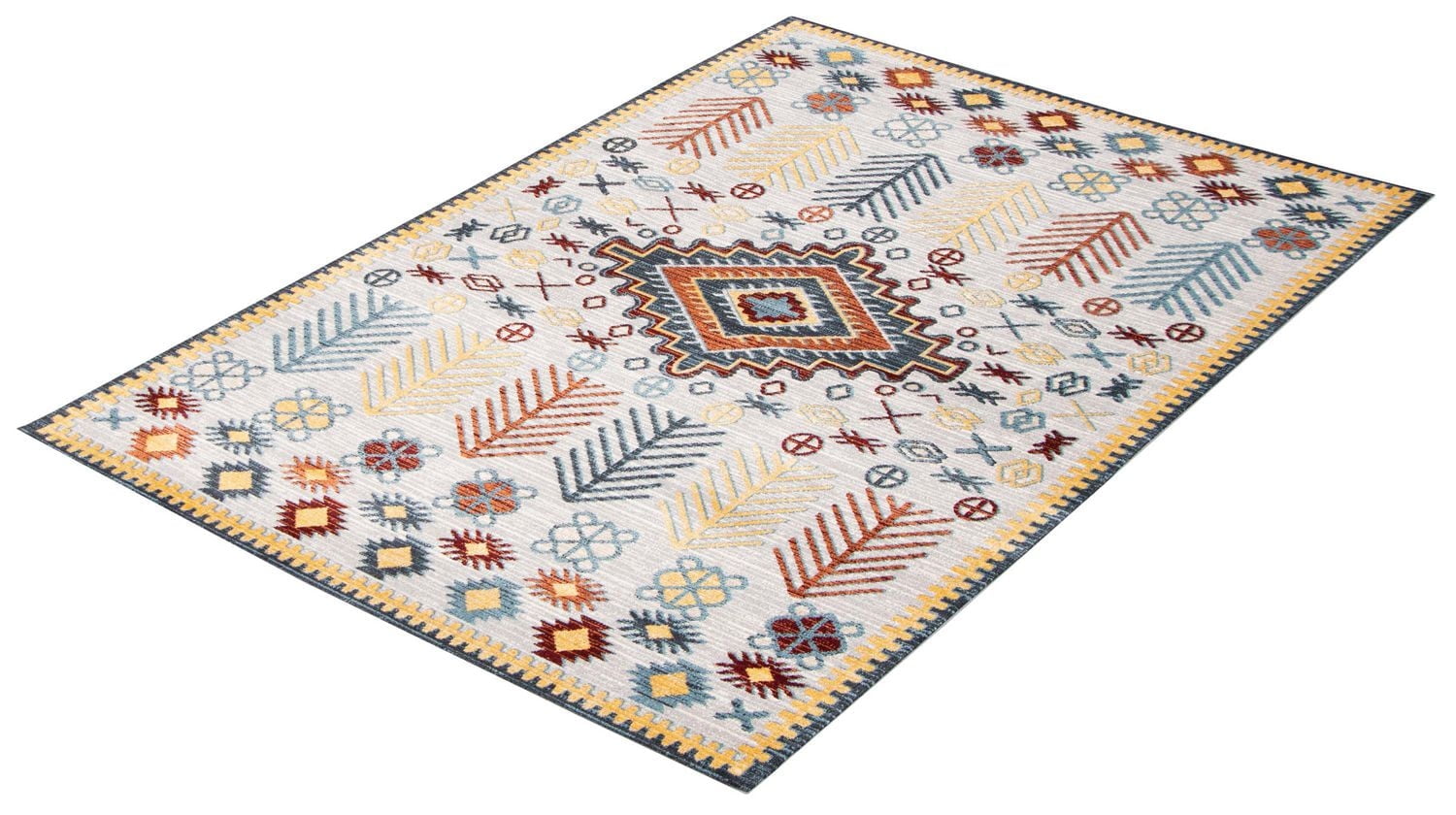 ECARPET Washable Southwestern Area Rug & Runner for Hallway, Living Room, Bedroom