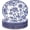 Blue, variant on 50 Pack Blue Floral Paper Plates - 10" x 12" Disposable Chinoiserie Oval Paper Plates - Heavy Duty Blue Large Disposable Dinner Serving Platters for Spring/Picnic/Wedding/Birthday
