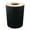 Black, variant on iDesign Small Round Bathroom Trash Can With Wood Lid - Ideal for Primary and Guest Bathroom or Home Office - Coconut