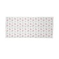 thumbnail image 2 of Watercolor Flowers Neck Gaiter, Pastel Plumeria, Unisex, Pale Pink Pale Green, by Ambesonne, 2 of 3