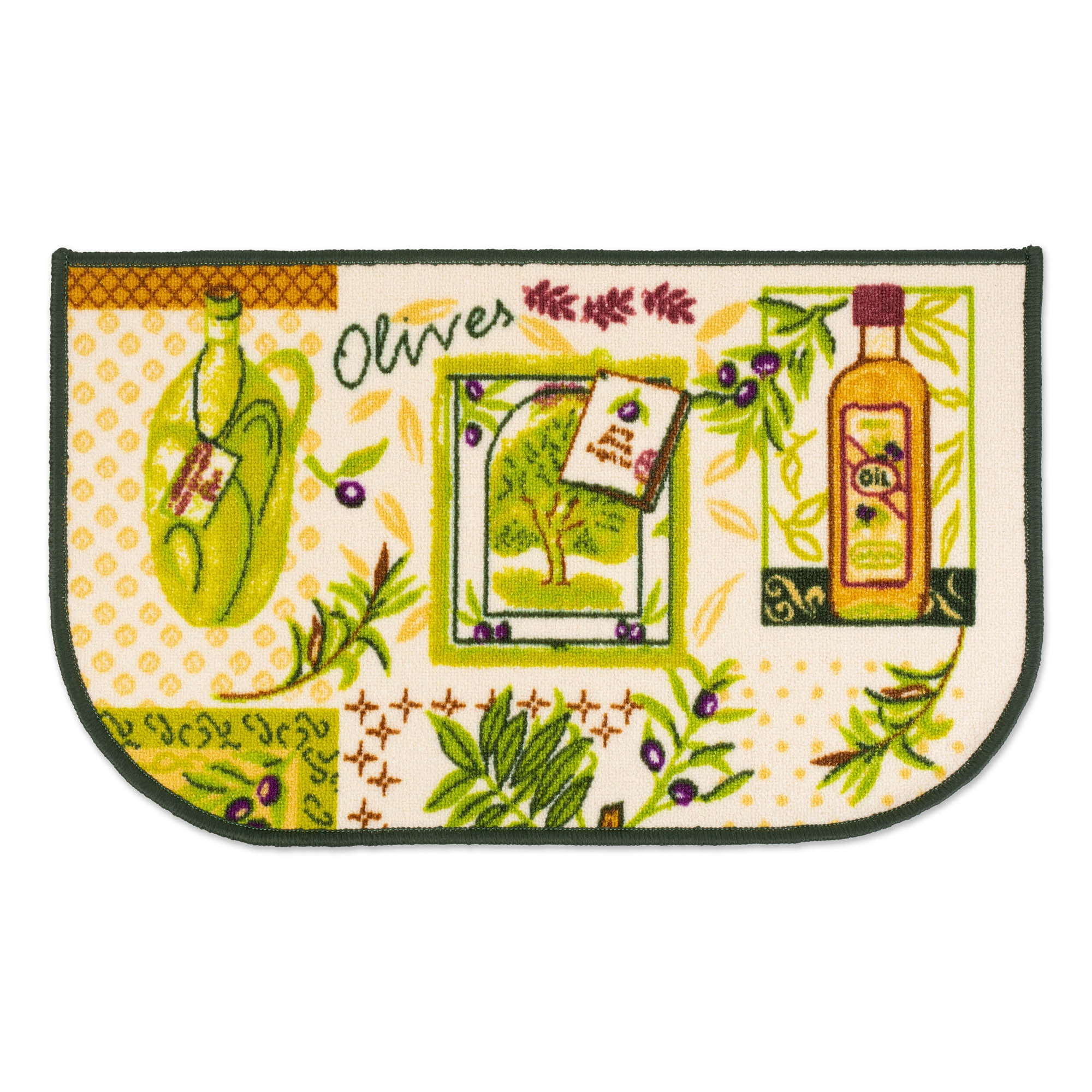 Fashion Washable NonSkid Printed Comfort Kitchen Mat Area Throw Rug