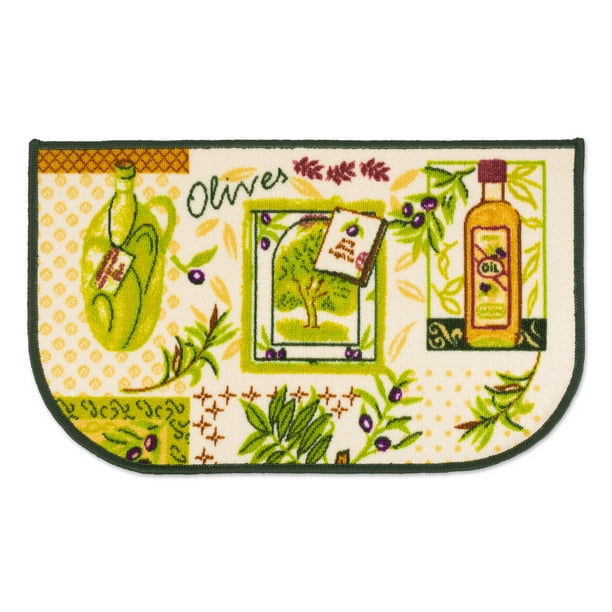 Fashion Washable NonSkid Printed Comfort Kitchen Mat Area Throw Rug