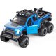 thumbnail image 1 of UBIUO F-150 Pickup Truck Toy Refitted 6x6 Off-Road Model Truck 1/24 Scale Die-Cast Metal Toy Car (Blue), 1 of 4