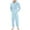 Light Blue, variant on Pajamas for Men Long Sleeve Hooded Jumpsuit Pajamas Casual Winter Warm Rompe Sleepwear Men Winter Clothes