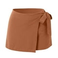 thumbnail image 3 of Women's Lightweight Summer Linen Blend Skirt Pants - A Line, S-XL Sizes, Casual Daily Wear, Machine Washable, Solid Color, 3 of 4