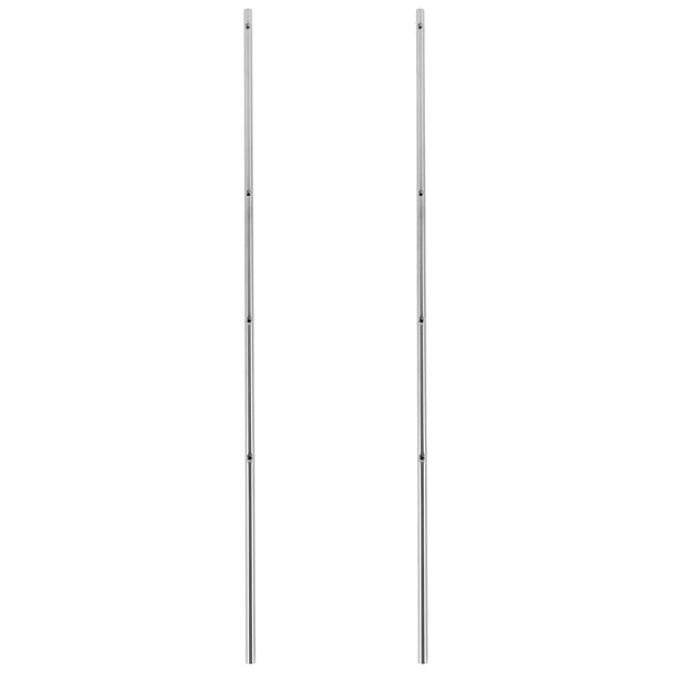 Accesorio para mesa de fútbol, pieza de la máquina de fútbol, varilla de operación de mesa de fútbol, poste de operación de Metal, 2 uds.
