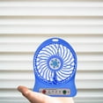 thumbnail image 1 of Snowflake Mini Desk Fan USB Rechargeable 3 Speed Quiet Fan Portable Fan With Strong Airflow For /Home, 1 of 5