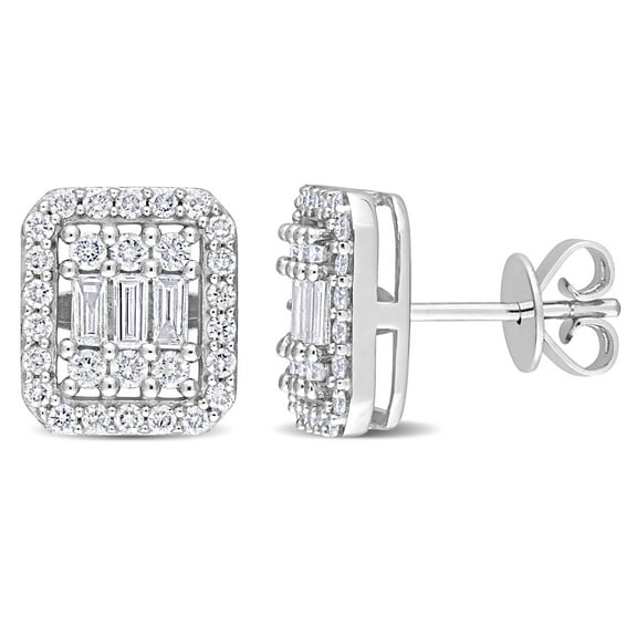 Everly Women's Diamond 14k White Gold Earrings