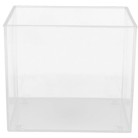 BRIGHTFUFU Tanque de pescado de plástico Betta Tank Fish Fish Tank Multi-Function Betta Tank