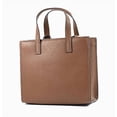 thumbnail image 3 of Marc Jacobs Mini Grind Leather Crossbody Tote Bag Satchel Purse Cognac, 3 of 4