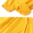 thumbnail image 5 of Zhuashum Boys Sweatpants 8-9 Years Summer Slim Leg Active Jogger Sweatpants With Pockets Warm Kids Trousers Solid Color Pants Relax Fit Playsuit Yellow, 5 of 8
