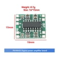thumbnail image 5 of 10Pcs PAM8403 Mini Digital Amplifier Board 2x3W Class D Efficiency 2.5V to 5V Power Range for DIY Audio Projects, 5 of 5