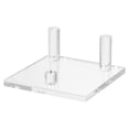 thumbnail image 3 of Unique Bargains 4' x 4' x 2' Acrylic Display Stands, Display Easel Holder, Clear, 3 of 6