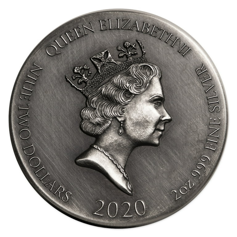 2020 2 oz Silver Coin - Biblical Series (The Fiery Furnace