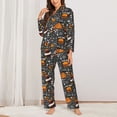 thumbnail image 2 of Naloa Fastfood 1 Pajamas for Women Set, Womens Pajama Sets, Lounge Sets for Women, 2pjs for Women-X-Large, 2 of 7