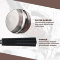 thumbnail image 5 of 51mm Bottomless Portafilter for Homix Espresso Machine, Portafilter Filter Basket Espresso Accessories, 5 of 8