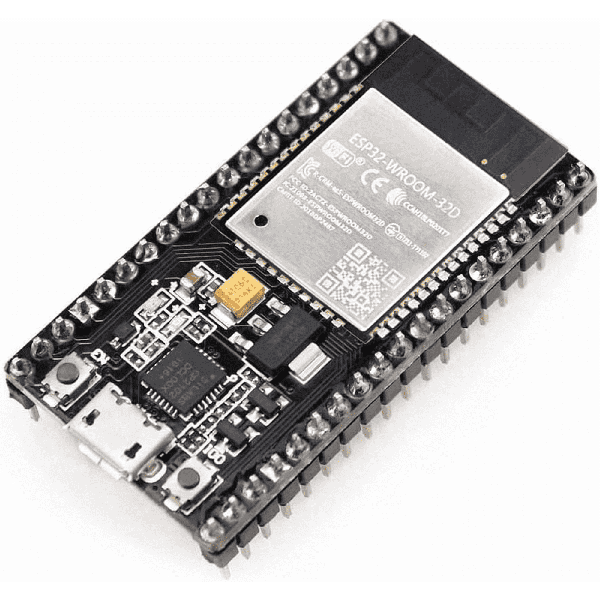 ESP-WROOM-32 ESP32 ESP-32S Development Board 2.4GHz Dual-Mode WiFi + Bluetooth Dual Cores Microcontroller Processor Integrated with Antenna RF AMP Filter AP STA for Arduino IDE