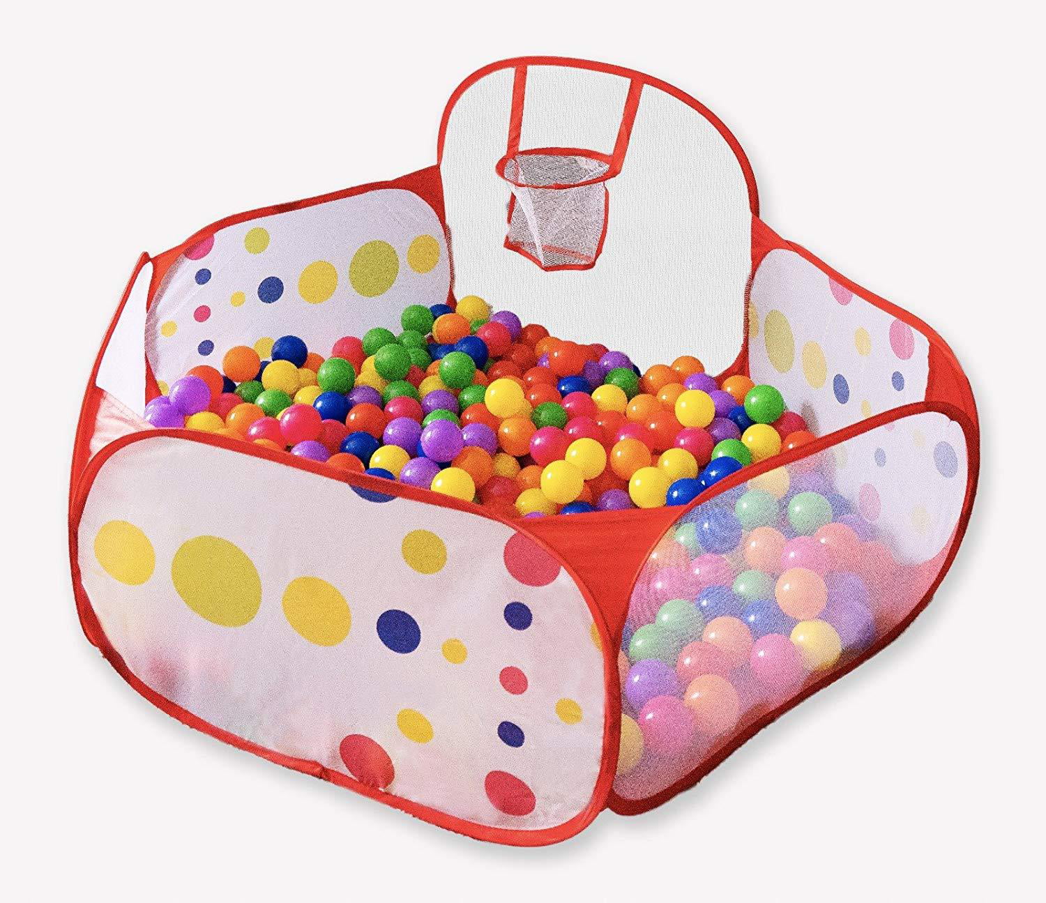 Ship from USA TRENDBOX 1.2M Indoor Collapsible Ocean Ball Pit Pool Tent House Foldable for Baby Children Kids Birthday Parties Playground
