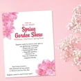 thumbnail image 4 of Pink Lillies Floral Letter Papers - Set of 25 floral stationery papers are 8 1/2" x 11", compatible computer paper, Easter, Wedding & Bridal Shower Flyers, Invitations, or Letter Paper, 4 of 5