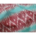 thumbnail image 4 of oneOone Silk Tabby Fabric Chevron Ikat Print Fabric By The Yard 42 Inch Wide, 4 of 4