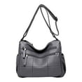 thumbnail image 1 of Edgergery Nouveau Sac Bandoulière en Cuir Grande Capacité Multi-Compartiments pour Femmes, 1 of 2