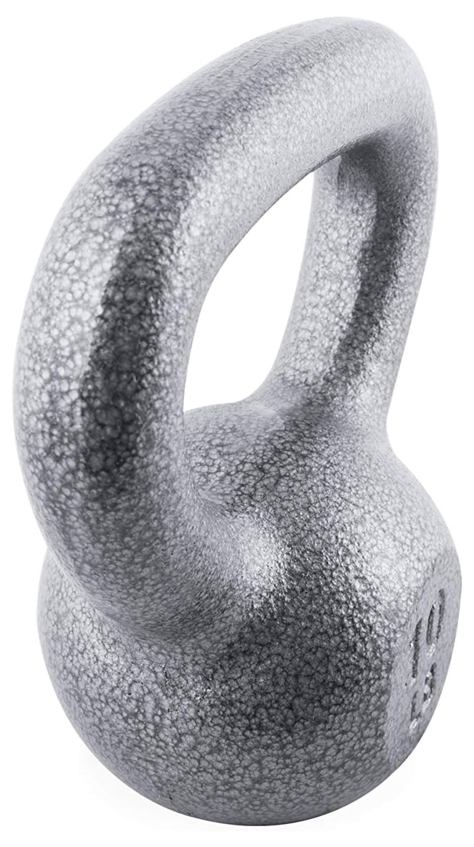 Hammerstone Painted Cast Iron Kettlebells, Home & Gym Equipment, Great for Strength Training, Full Body Workout & Crossfit Training, Color & Size Available in 10-80 Pounds