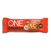 ONE Brands Crunch Peanut Butter Chocolate Chip Protein Bar, 1.41 oz (1 Bar)