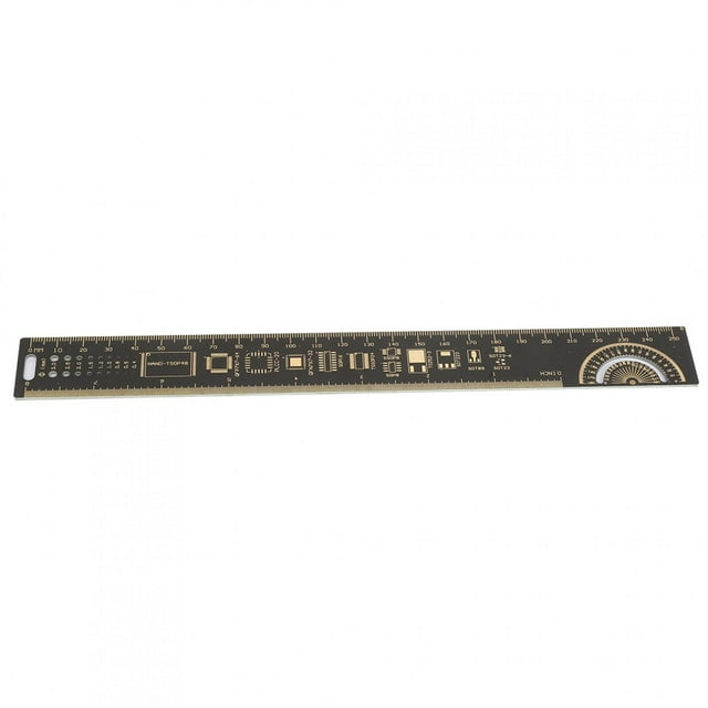 Régule Multifonctionnelle de Circuit Imprimé, 10 Pouces 25cm Multifonctionnelle Règle de Circuit Imprimé Règle de Circuit Imprimé Technologie de Pointe
