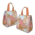 thumbnail image 2 of Pioneer Flower Floral Print Pattern Insulated Lunch Bag for Women & Adults,Large Portable Soft Cooler Lunch Bag,Thermal Food Storage Tote with Pearl Cotton,8.66L,8.75x5.75x9.5 Inch, 2 of 6