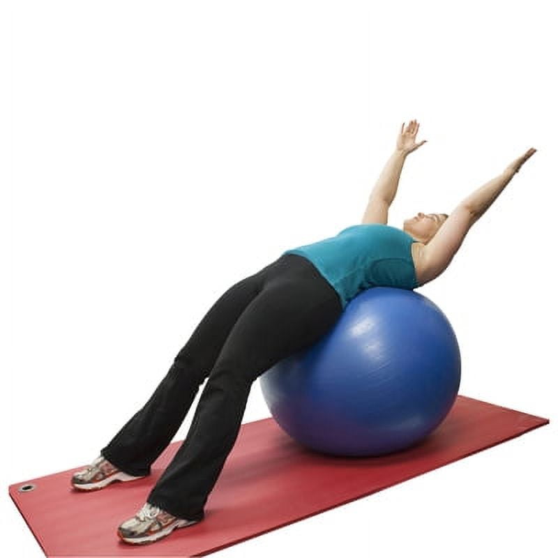 CanDo\xc2\xae Inflatable Stability Exercise Yoga Ball - Blue - 34" (85 cm)