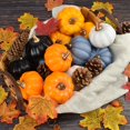 thumbnail image 2 of Diconna 12Pcs Halloween Pumpkin Decorations Pumpkin Shaped Decorative Props, 2 of 9
