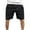 Black, variant on IROINNID Men's Loose Comfortable Flat-Front Shorts Casual Pull On Sports Shorts