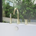 thumbnail image 4 of Dreamline FTMO1207X30 Montego Deck Mounted Roman Tub Filler - Brass, 4 of 7