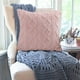 thumbnail image 4 of Funda De Almohada De Felpa Funda de almohada rosa peluda de terciopelo Shu para sofá,cojín para respaldo y soporte lumbar en sala de estar u oficina (1 pieza) Rkxzt, 4 of 9