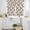 White, variant on Farmhouse Rooster Kitchen Curtains Sets for Windows 36 Inch Length, Vintage Watercolor Flowers Beige Rod Pocket Window Treatments Tier Curtains and Valances Set for Bedroom/Bathroom