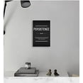 thumbnail image 5 of Motivational Poster Canvas Wall Art Inspirational Entrepreneur Famous Quotes Success Persistence Noun Modern Living Room Office Decoration Stretch Frame Ready to Hang12x18, 5 of 6