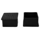 thumbnail image 1 of Tapas de patas de sofá de mesa Unique Bargains 2"x2" PVC negro 16 piezas, 1 of 7