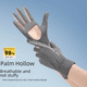 thumbnail image 1 of Guantes de seda de hielo con protección solar para mujer, guantes cortos de verano anti-ultravioleta, sensación fresca, antideslizantes, transpirables, primavera y verano, 1 of 5