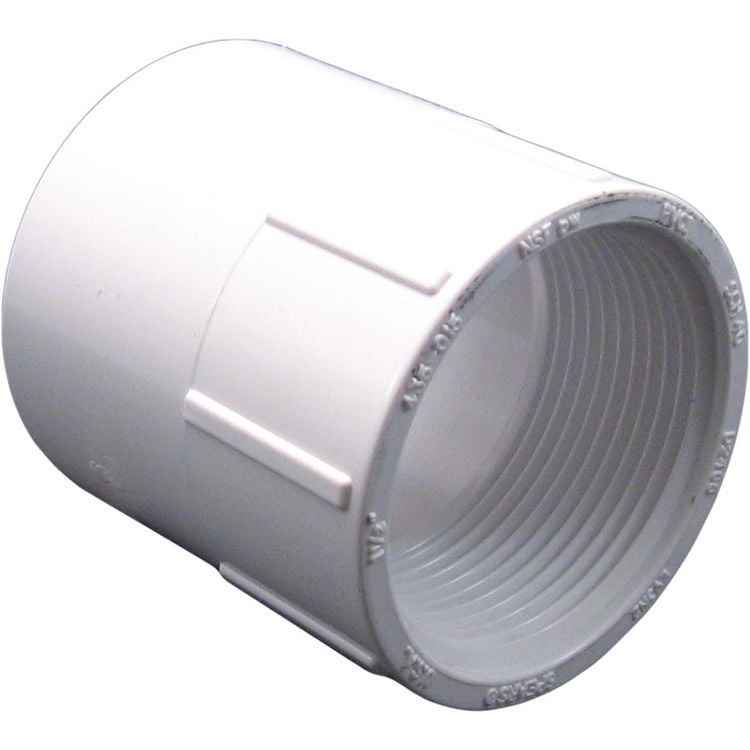 PVCFE112 Schedule 40 PVC Female Adapter, 11/2 Inch