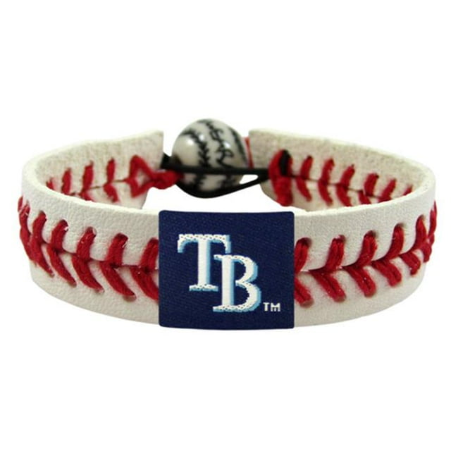 GameWear CB-MLB-TAD Bracelet de Baseball Classique Tampa Bay Rays en Blanc et Rouge