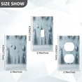 thumbnail image 2 of Light Switch Cover Switch Plate Outlet Cover Plug Cover for Electrical Duplex Outlets Glass Christmas Ornaments, 2 of 6
