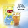 thumbnail image 6 of Lipton Lemon Powdered Iced Tea, Sweetened, Makes 28 Quarts (Package May Vary), 6 of 6