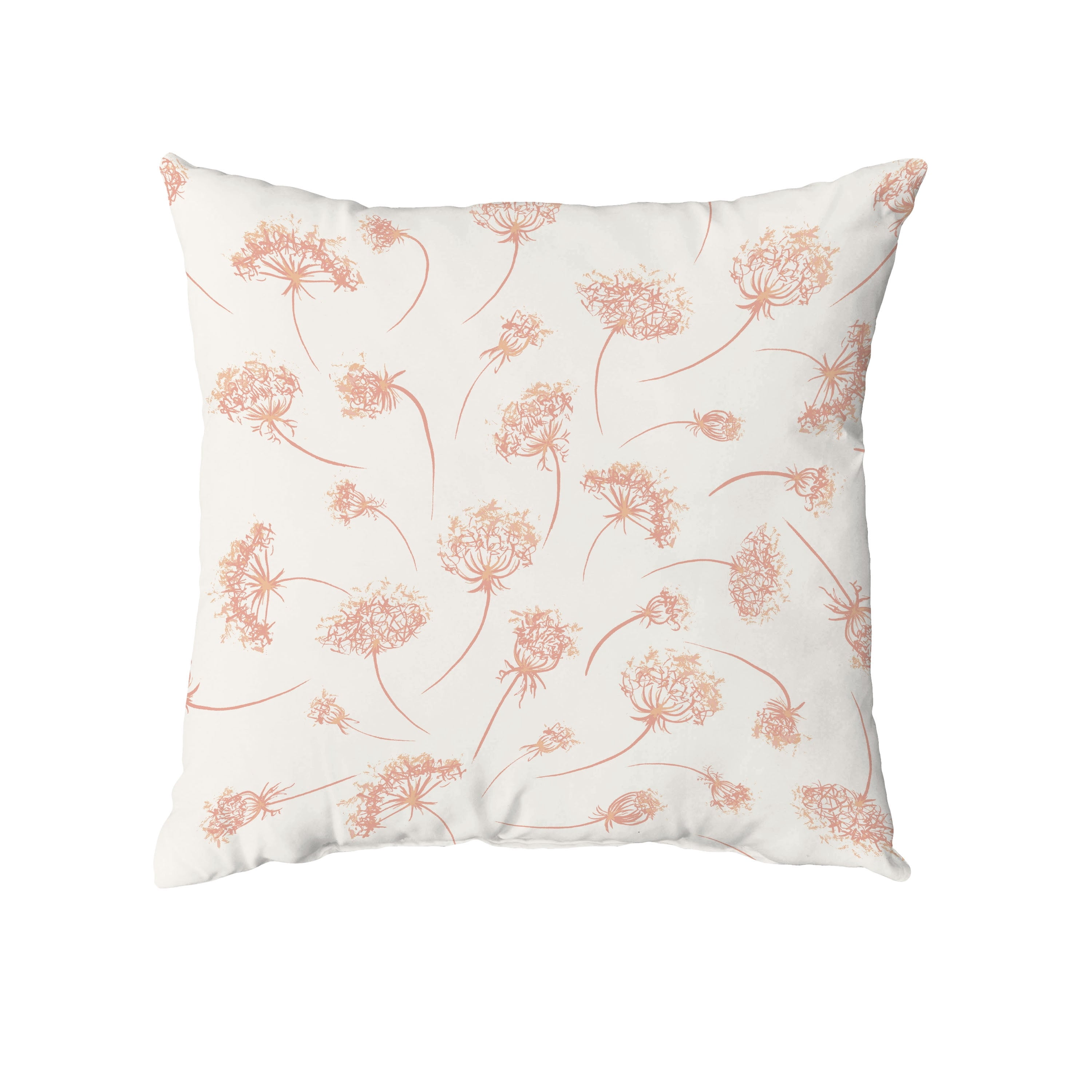 Simply Daisy Wishing Flowers Decorative Throw Pillow