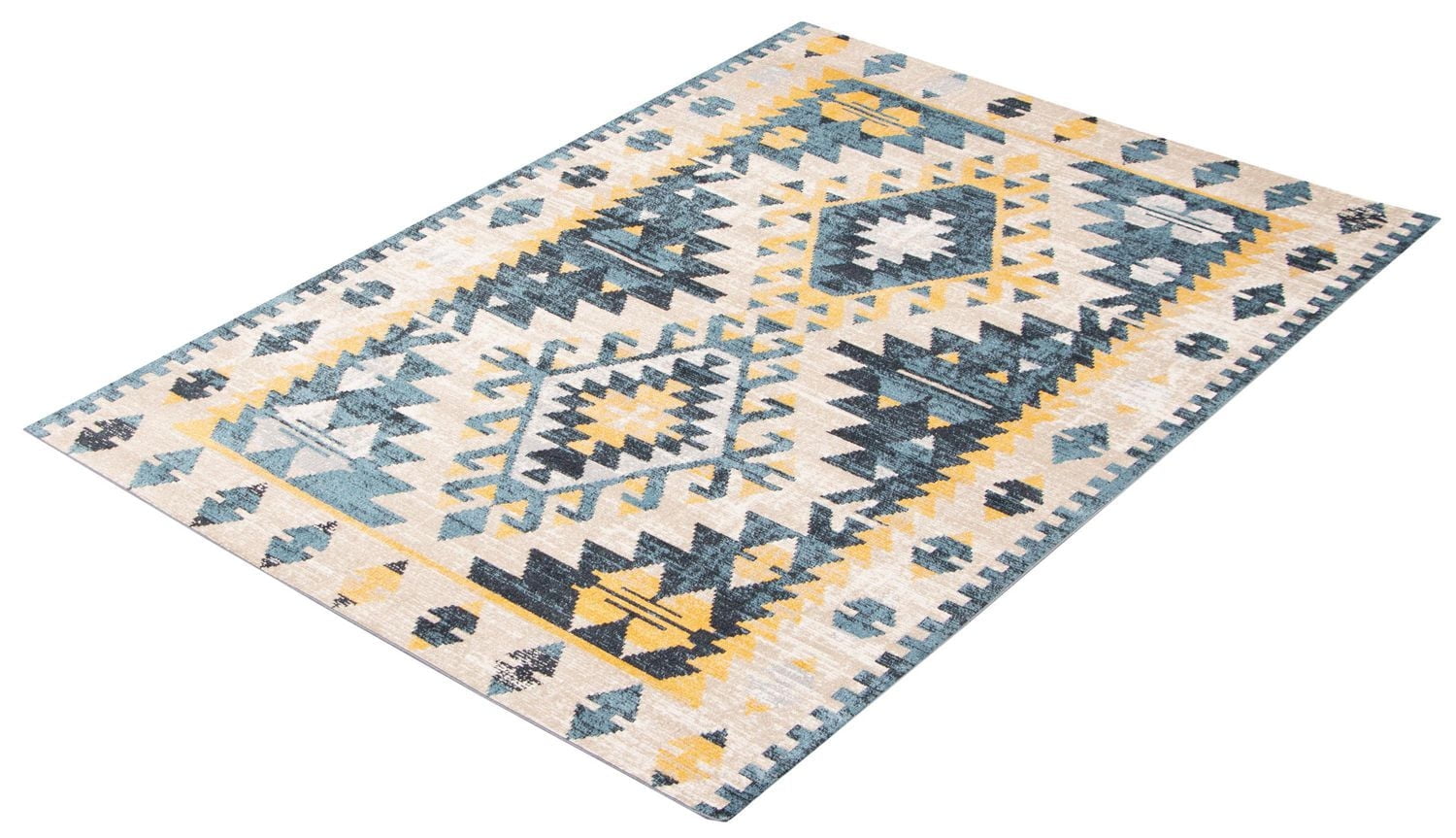 Tapis Lavable ECARPET Traditionnel pour Chambre, Salon, Chambre d'Enfant, Couloir
