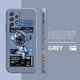 thumbnail image 3 of Funda para Samsung Galaxy A91 A73 A72 A71 A53 A52 A33 AO3S 4G 5G Funda de silicona líquida Simple elegante y lujosa astronautas espaciales, 3 of 5