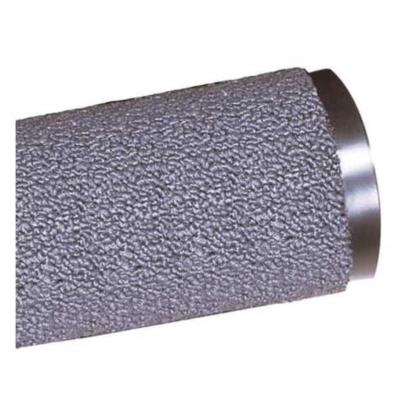Entrance Mat, Polypropylene, 3/8 in Thick, Gray, 3 ft W x 4 ft L