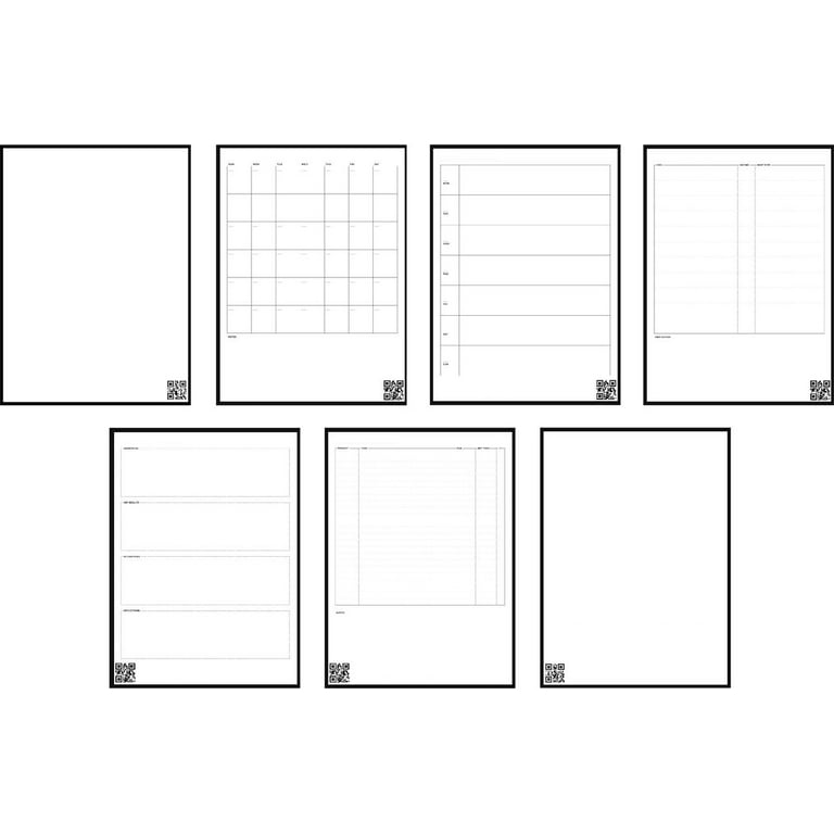 2 x 8 Blank Bookmark Template, Printable Bookmark Template | Cricut  Silhouette | Silhouette Studio | Paper Size Letter