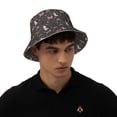 thumbnail image 4 of Kdxio Reflective Bucket Hat - French Bulldogs Print Bucket Hat for Men,Women, 4 of 6