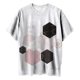 thumbnail image 4 of Blusa informal de manga corta con estampado geométrico de manga corta para mujer Fridja  gope2704, 4 of 6