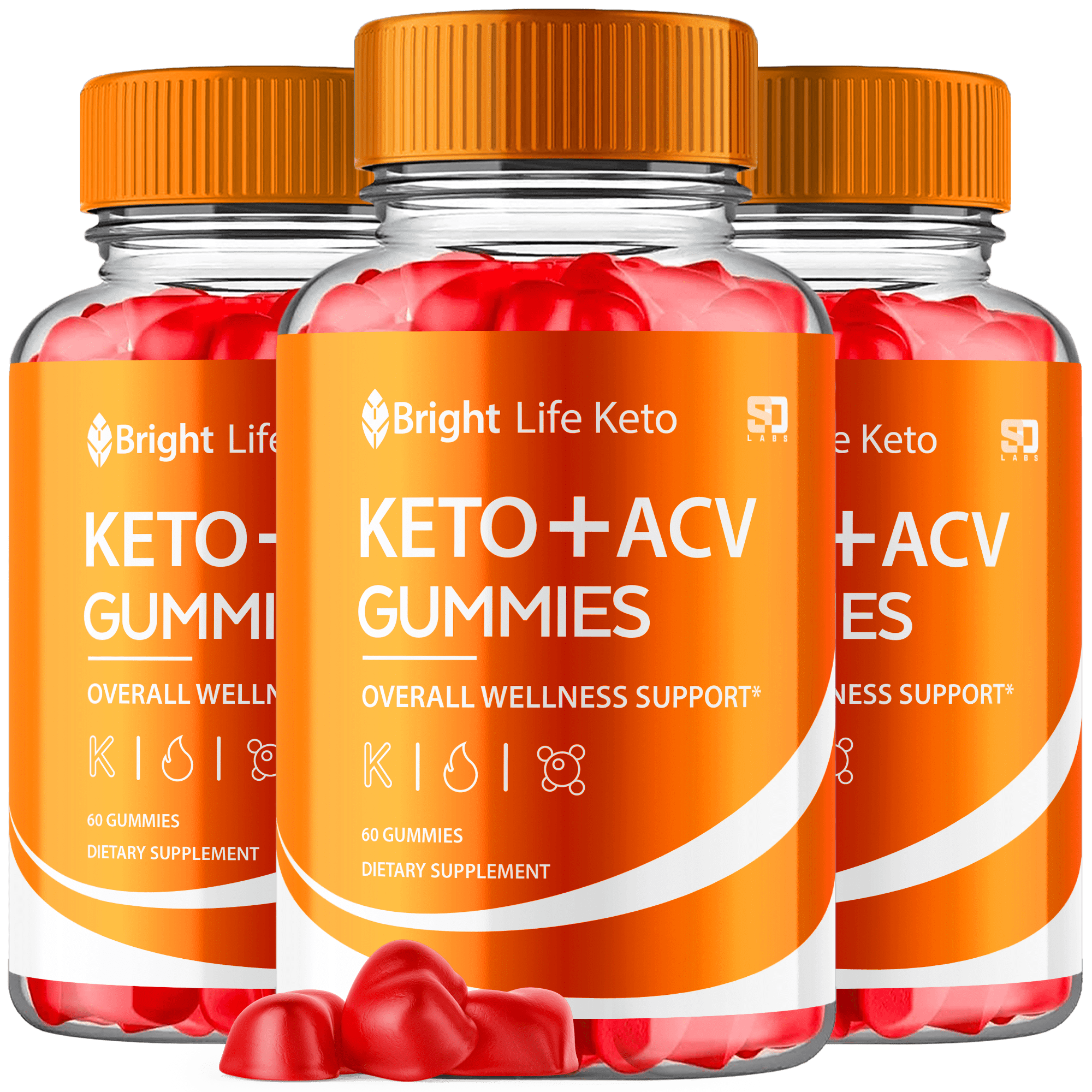 Bright Life Keto ACV Gummies Maximum Strength Weight Management Supplement 180 Gummies
